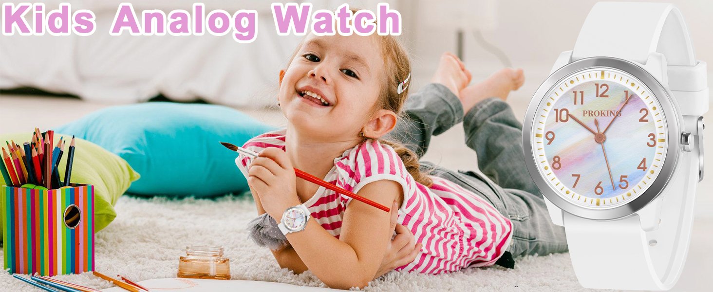 kids analog watch