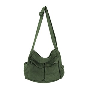 Canvas Messenger Tote Bag for Women Men