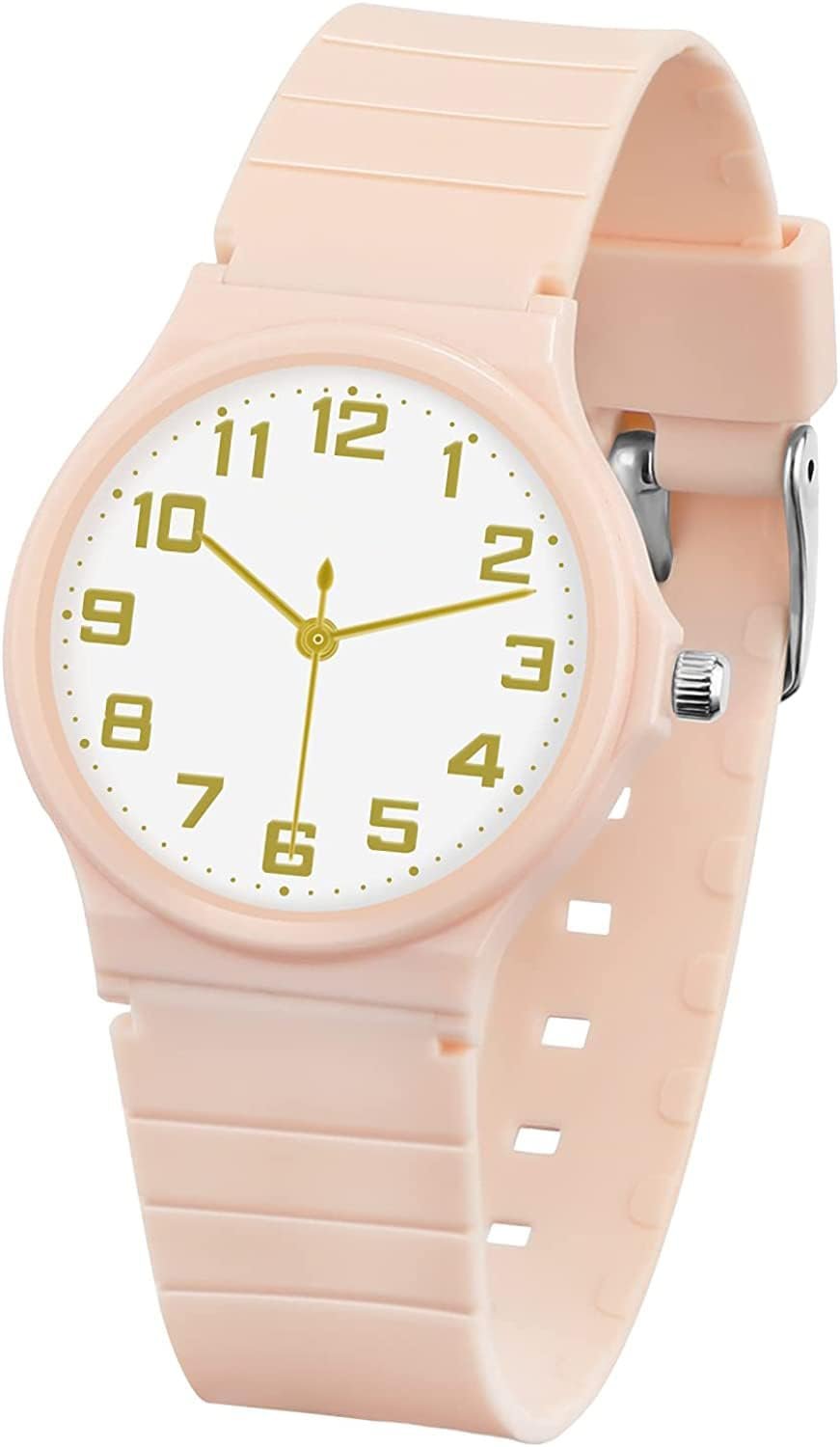 51lIeSzPKrL._AC_SL1500 SOCICO Nurse Watch for Medical Doctor Professionals Students Women Men,Easy Read Dial with Soft Silicone Band, 30M Waterproof Lightweight Case - Elegance and Functionality