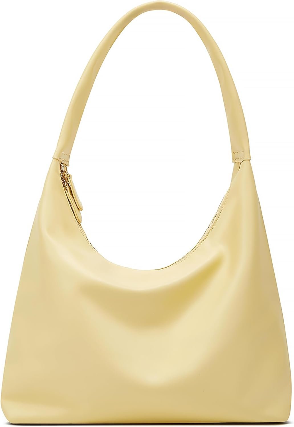 51yt5s9-9SL._AC_SL1500-1 Trendy PU Leather Crescent Shoulder Bag for Women Tote Handbags Retro Soft Underarm Crossbody Purses