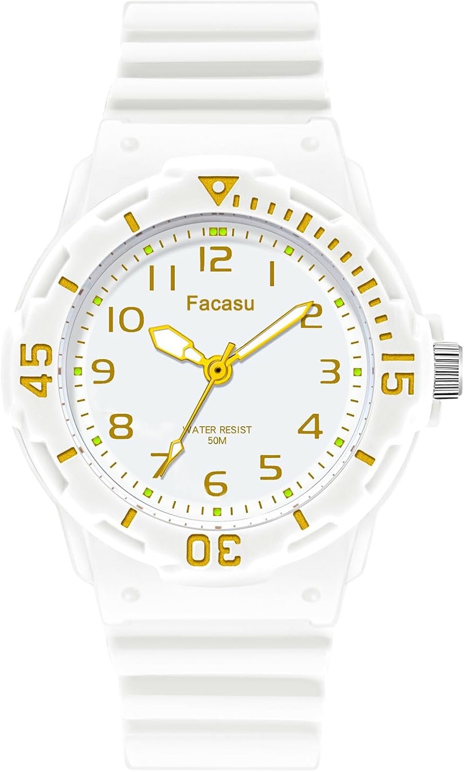 610CUqoRN6L._AC_SL1500-1 Kids Analog Watch for Boys Girls,50M Waterproof Children Quartz Soft Strap,Easy to Read Learn Time Watch for Kids Ages 3-12