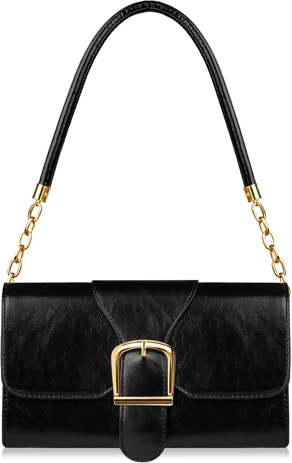 Shoulder Bag for Women, Cute Soft PU Leather Small Crossbody Purses Handbags, Trendy Underarm Bag Tote Purses for Women