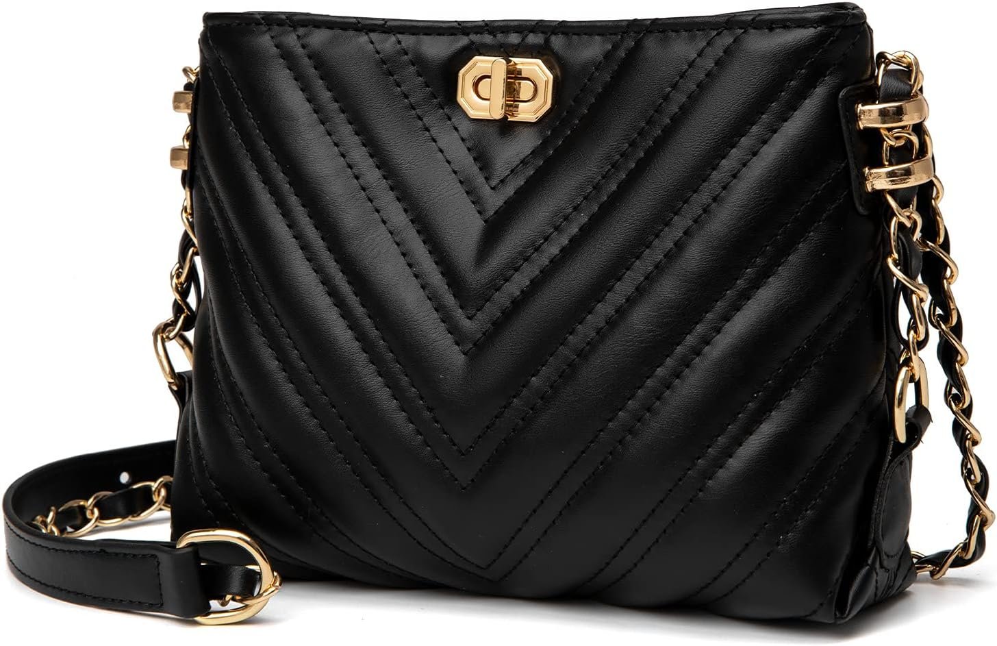 Small Crossbody Bags for Women Purses Fashion Leather Lightweight Handbags Shoulder Bag