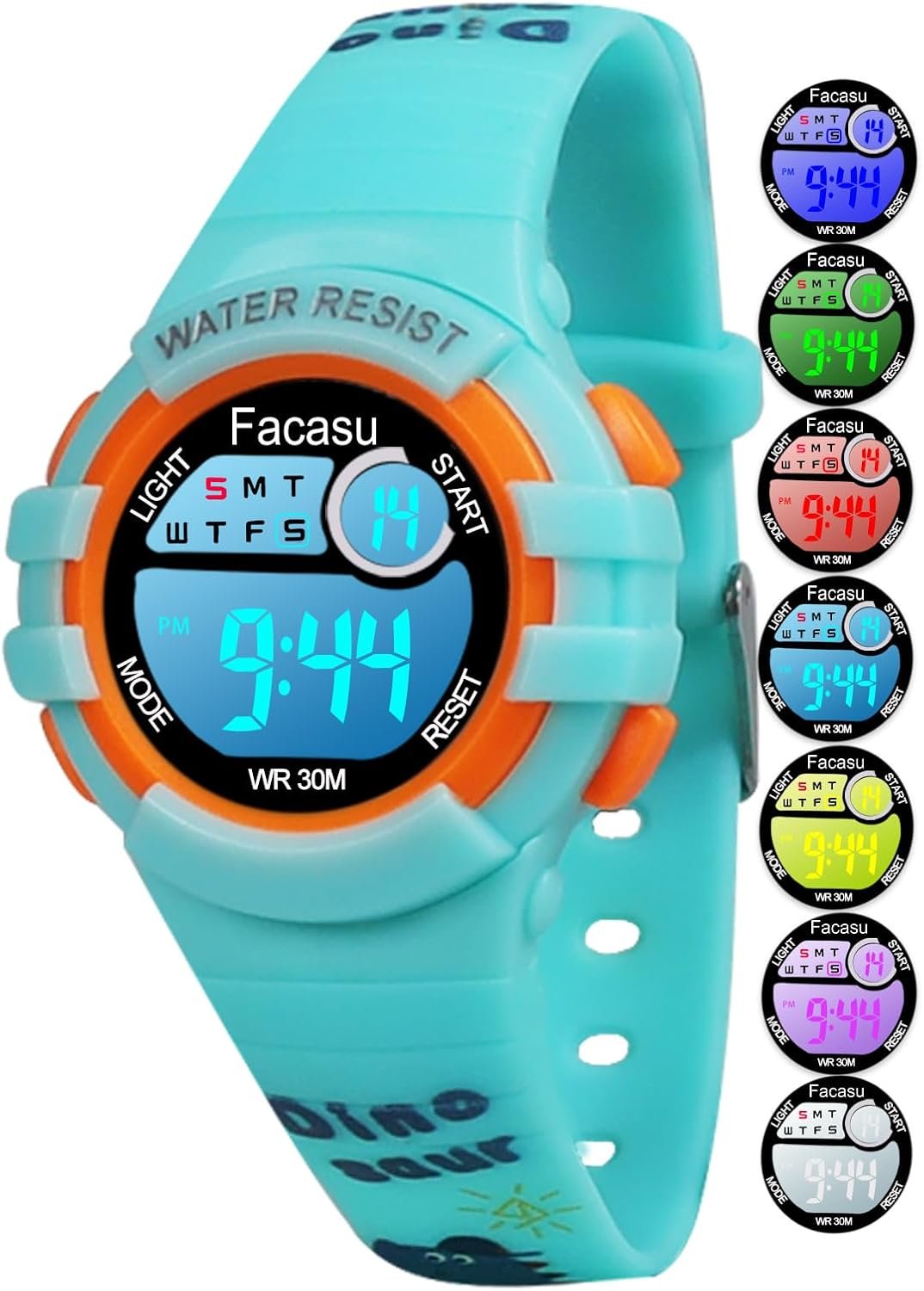 Kids Digital Watch for Girls Boys,Children's Waterproof Colorful Light UP Outdoor Sport Watch with Stopwatch Alarm-Kids Gifts for Girls Boys