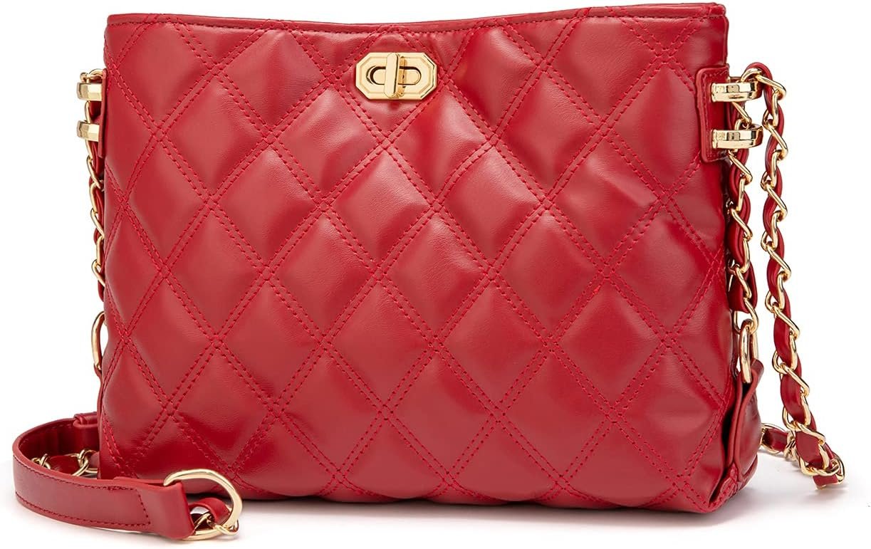 Small Crossbody Bags for Women Purses Fashion Leather Lightweight Handbags Shoulder Bag