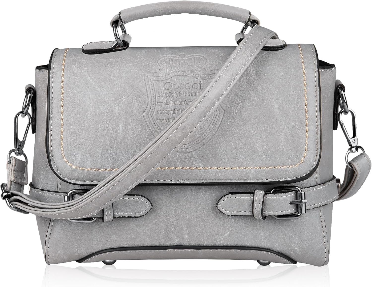 Shoulder Bag for Women, Cute Soft PU Leather Small Crossbody Purses Handbags, Trendy Underarm Bag Tote Purses for Women